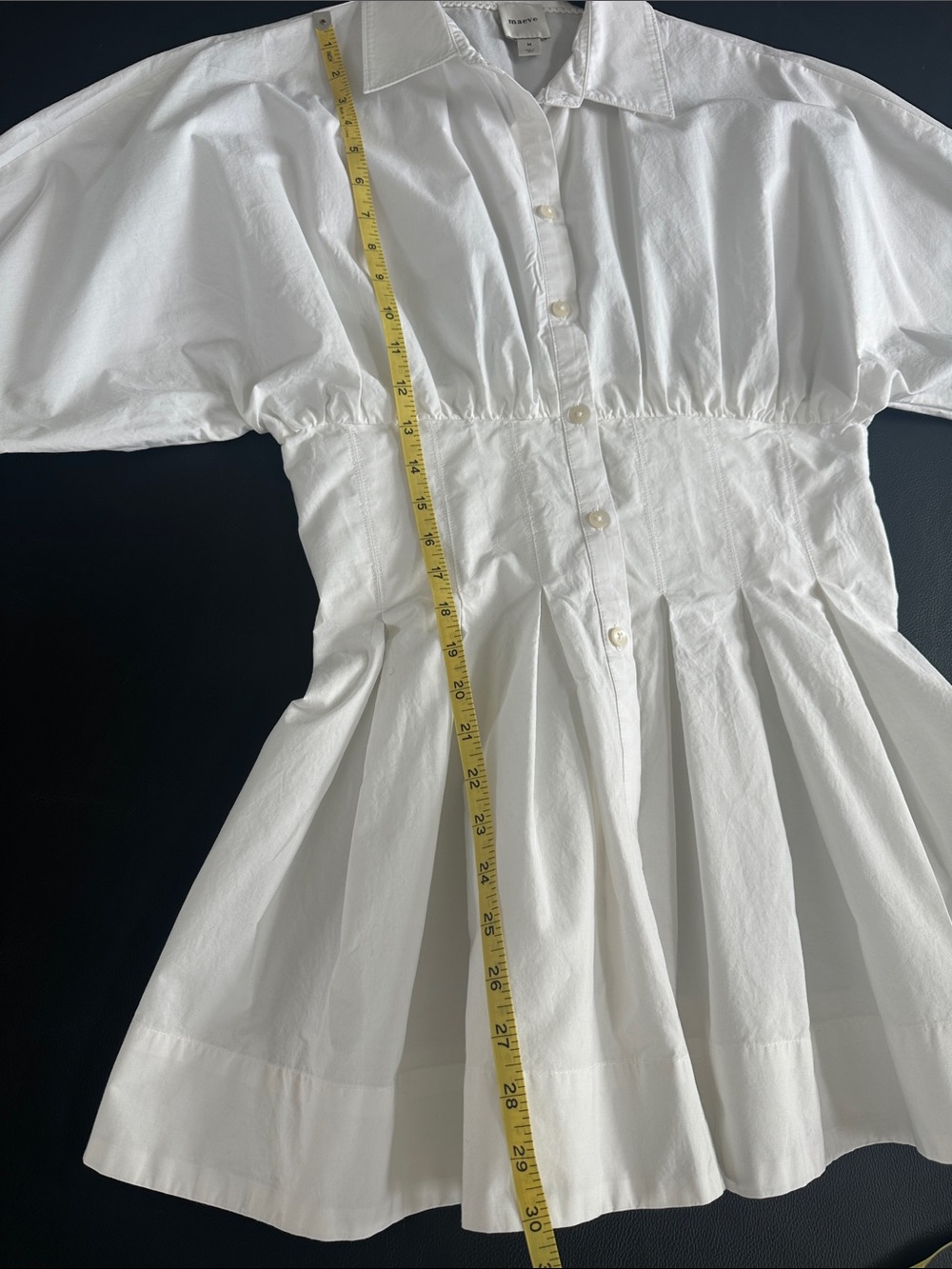 Maeve Long Sleeve Cinched Button Down - Picture 8 of 8